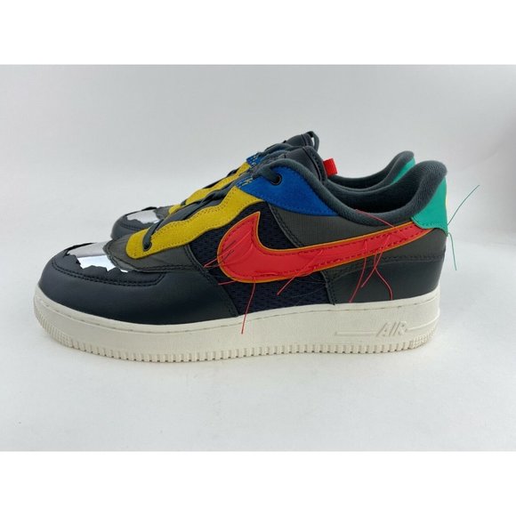 Nike Air Force 1 Black History Month Men's Size 8 Shoes 2020 Red - Picture 11 of 12